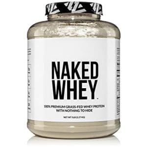 Naked Whey Protein Powder jar