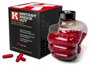 instant knockout pills and bottle