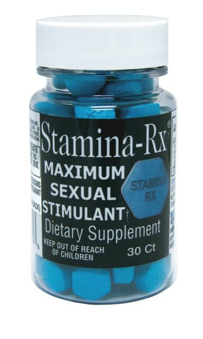 Stamina RX male enhancement supplement bottle