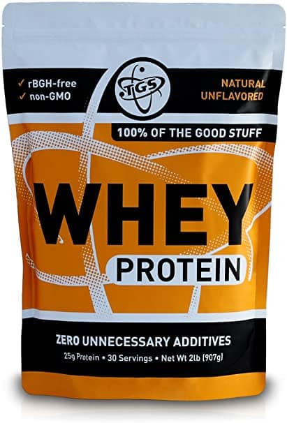 TGS Whey protein powder bag