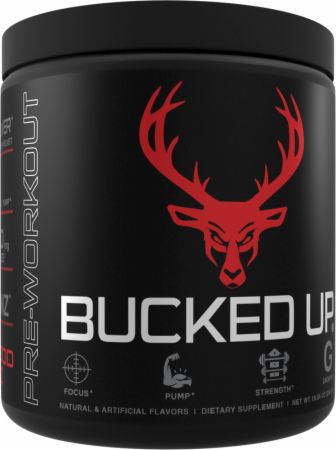 Bucked up pre workout powder supplement