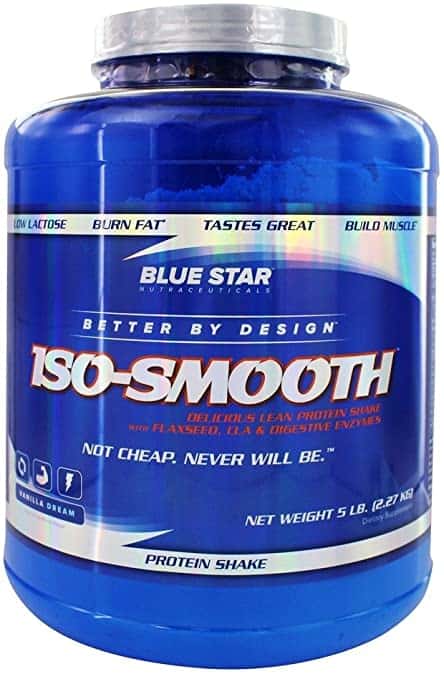 Iso Smooth protein powder supplement