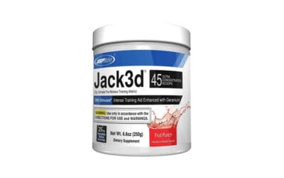 Jack3d Pre Workout Review 2022 (Is This Supplement Any Good?)