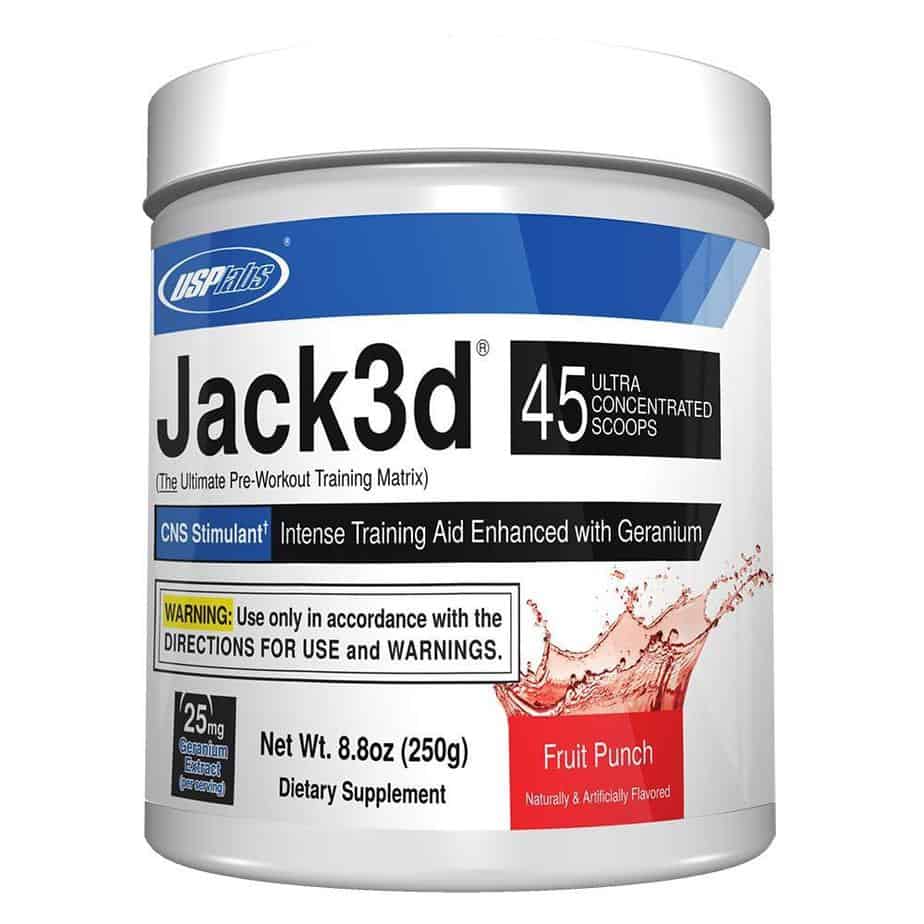 Jack3d pre workout supplement