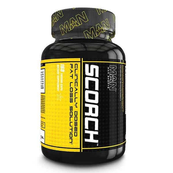 Man scorch fat burner supplement