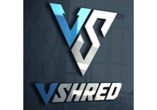 V Shred logo