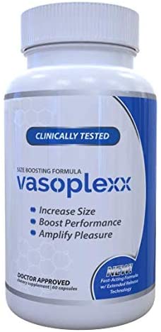 Vasoplexx male enhancement supplement bottle