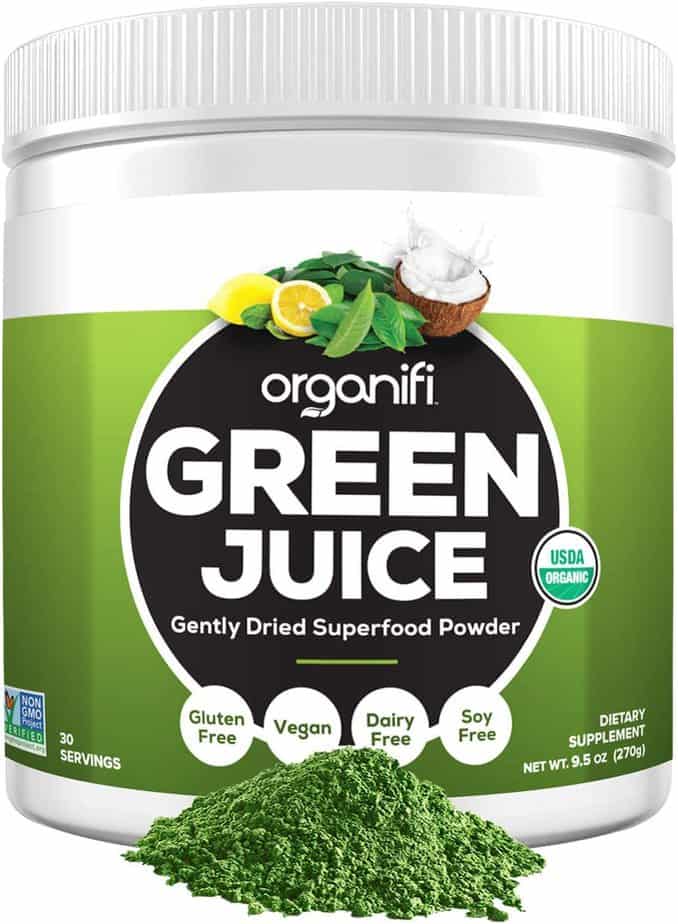 Organifi green juice jar