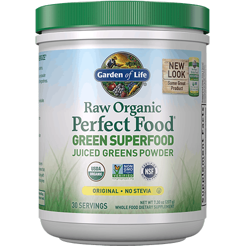 Garden of life green juice supplement