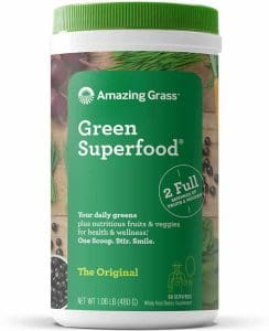 Amazing Grass jar