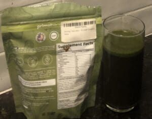 Primal greens nutrition facts and label