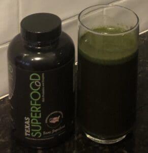 Texas superfood greens drink