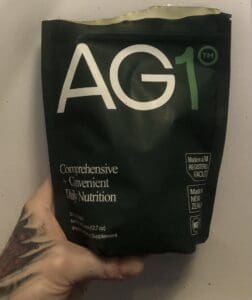 My personal AG1 review