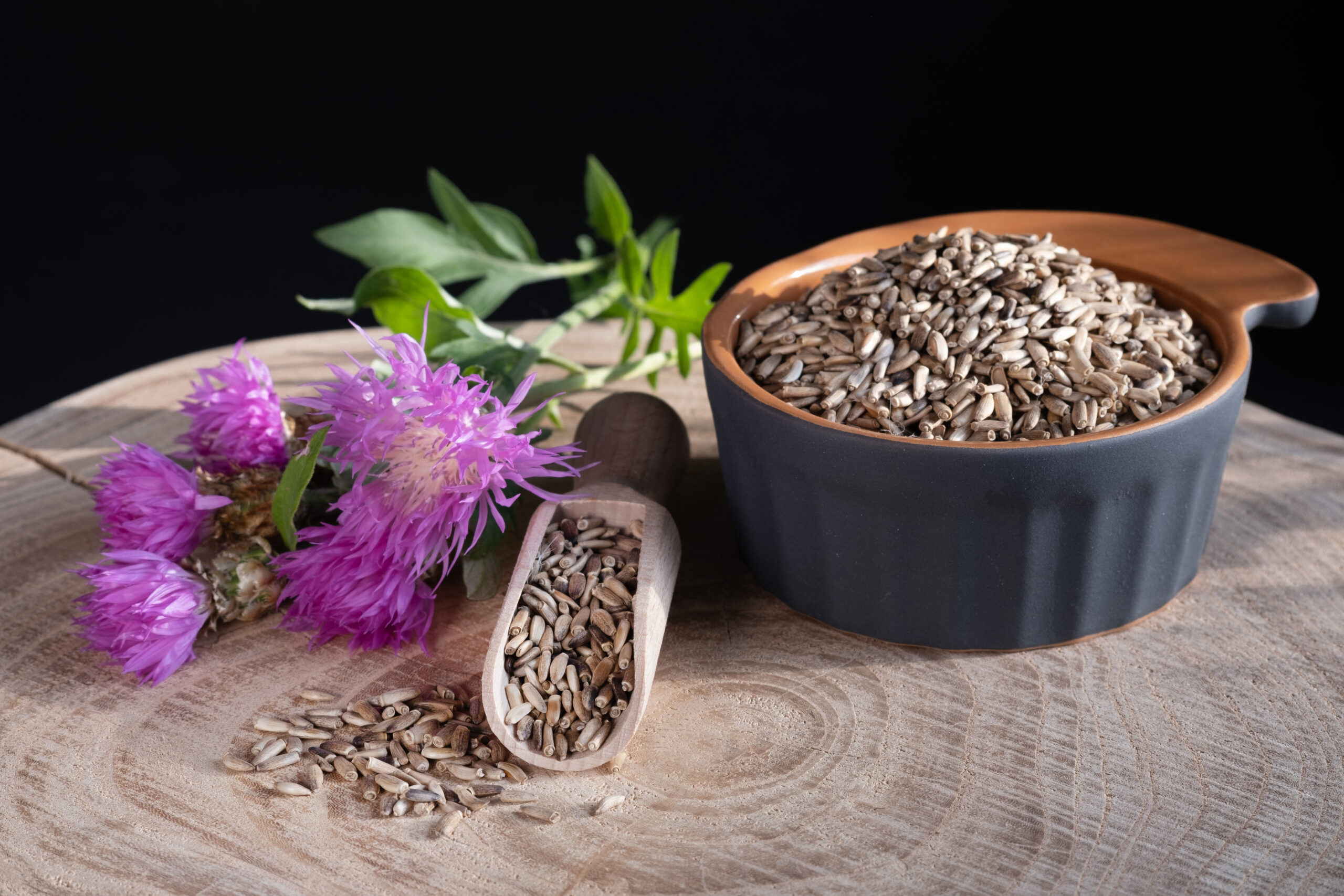 Milk thistle seeds