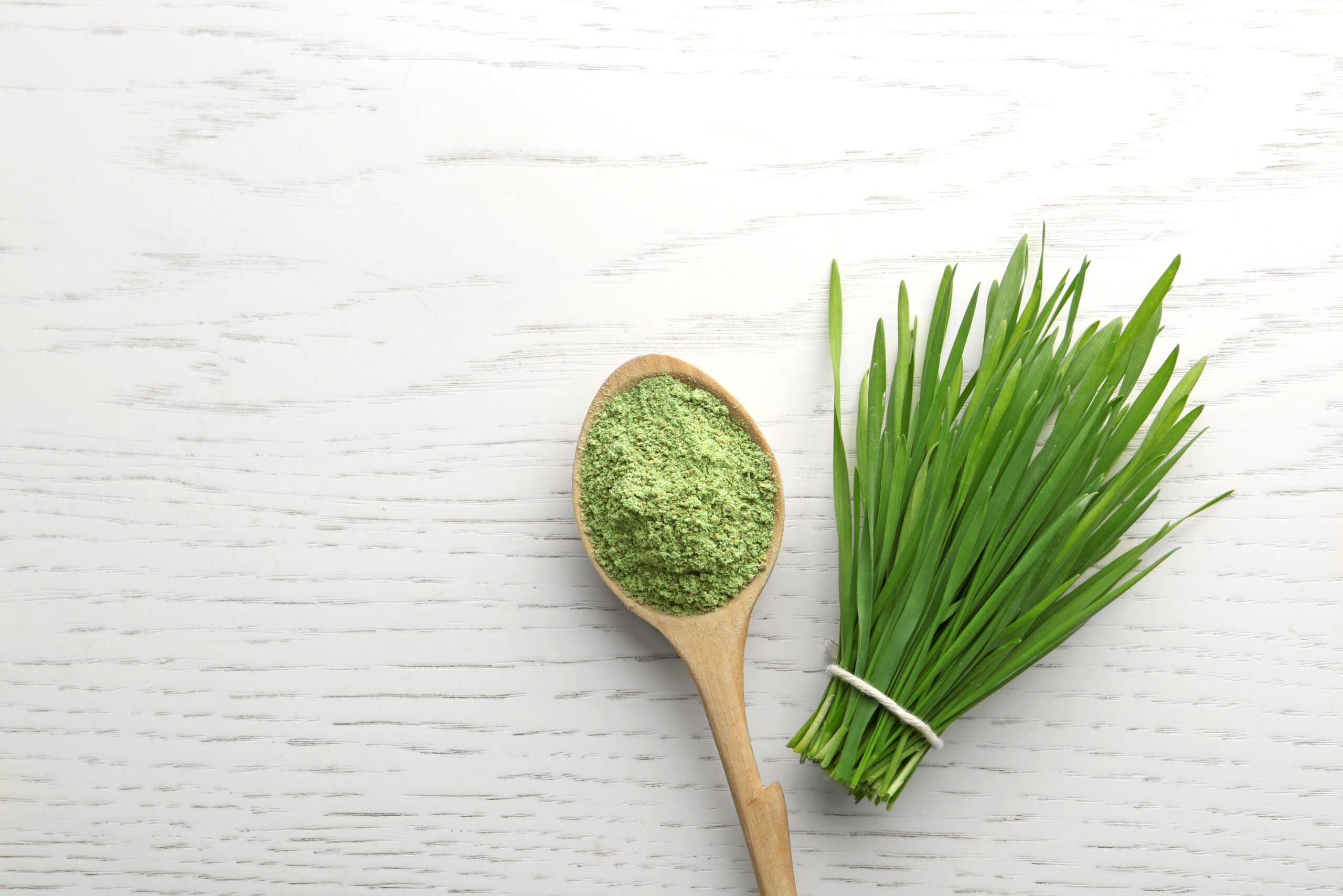 Wheat grass powder